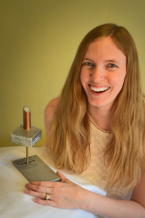 Nikki Smith, recipient of the FAA Artistic Merit Award, June 2013